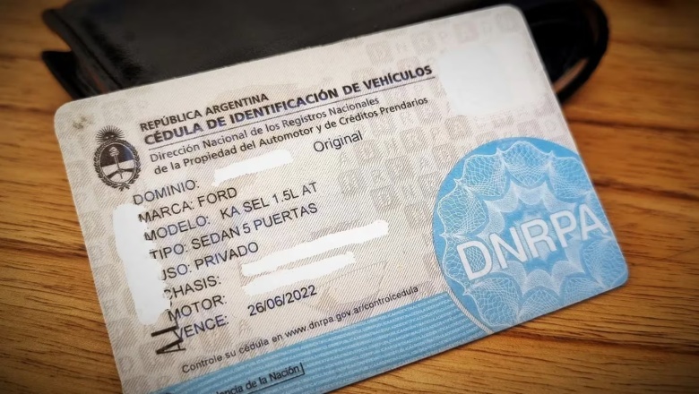 El Gobierno eliminó la cédula azul: cuáles son los documentos necesarios para circular desde hoy con tu auto