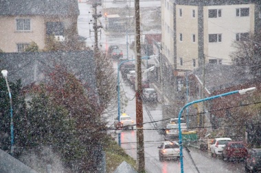 Lluvias y nevadas para los próximos tres días en Ushuaia