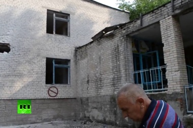 Ucrania acusó a Rusia de bombardear un hospital de niños