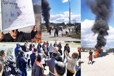 Ante el silencio de Melella siguen las protestas en Tolhuin