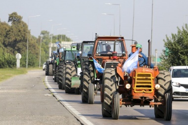 El campo comienza el paro por cuatro días en todo el país