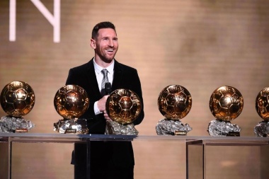 Tras consagrarse con la Selección, Messi va por el séptimo Balón de Oro