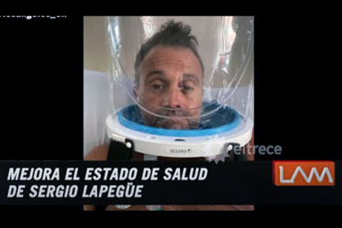 Desgarrador pedido en las redes de Sergio Lapegüe, internado por coronavirus