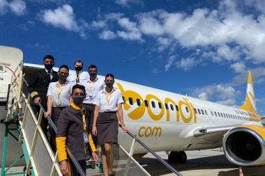 La empresa “Flybondi” volverá a operar entre Buenos Aires y Ushuaia