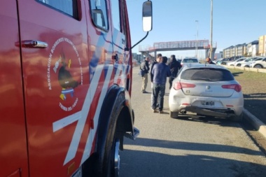 Corriendo una picada atropellan a una mujer