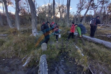 Una pareja de turistas fue rescatada en la zona de Laguna Negra