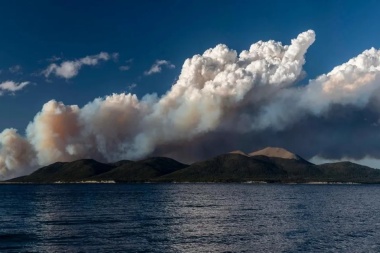 El incendio en Tierra del Fuego todavía no está controlado