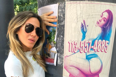 La reina de la controversia: ¿los nuevos afiches de Jimena Barón normalizan la prostitución?
