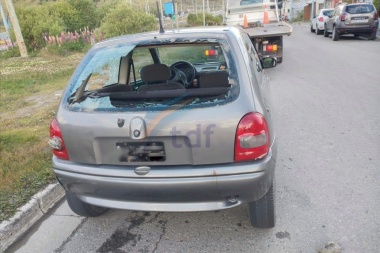 Tras un incidente de pareja, un sujeto agredió a un inspector de tránsito en Ushuaia