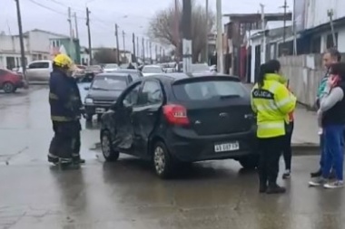 Menor hospitalizada tras accidente en Río Grande