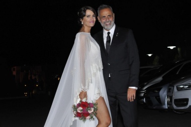 Jorge Rial y Romina Pereiro festejaron su amor en una reunión íntima