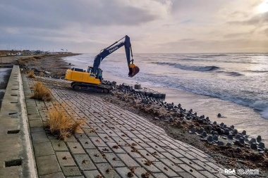 Comenzó la obra de la nueva costanera en Río Grande