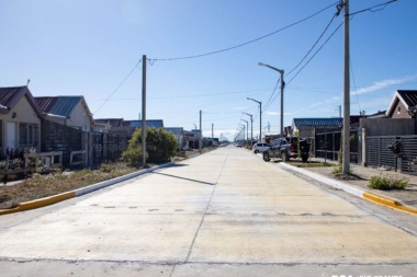 Más calles habilitadas en el barrio Malvinas Argentinas