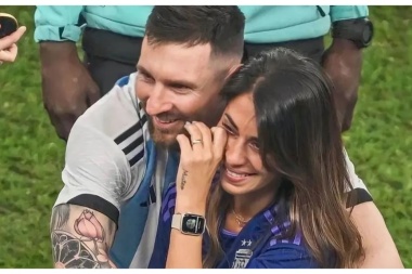 Messi emocionado por un cuento: "Lloramos con Anto"