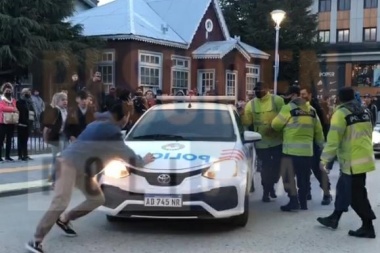 Violento incidente en el centro de Ushuaia