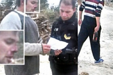 Policía de Tolhuin le rompió la nariz a su vecino