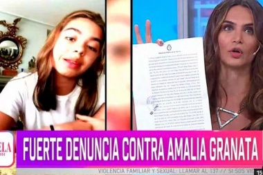 Acusaron a Amalia Granata de abuso infantil y ella misma se denunció en la Justicia: "Le pedí al fiscal que me haga pericias psiquiátricas y psicológicas"
