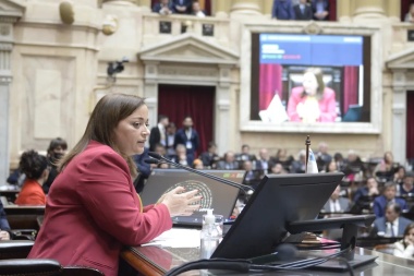 Cecilia Moreau es la primera mujer que preside la Cámara de Diputados