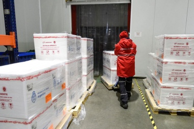 Tierra del Fuego recibirá 1800 dosis de vacuna Sputnik V, componente 1