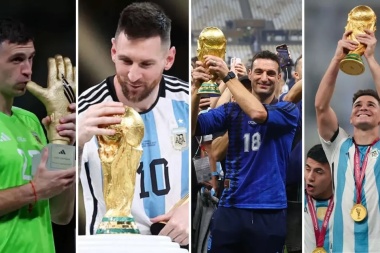 Messi, Dibu, Julián Álvarez y Scaloni, nominados a los premios The Best