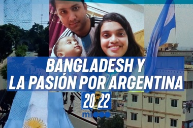 Bangladesh y el amor "inexplicable" por la selección argentina: los festejos y el origen de esa pasión