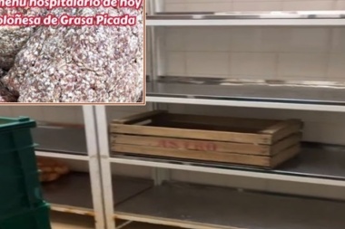 Hospital de Ushuaia: cocinero denuncia la pesima calidad de los alimentos