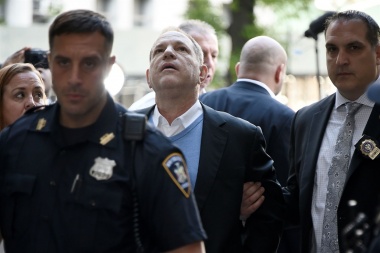 Harvey Weinstein pagó una fianza de u$s 1 millón y quedó libre