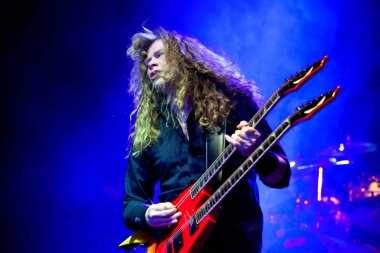Dave Mustaine, el líder de Megadeth, tiene cáncer de garganta