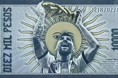 Proponen crear un billete en homenaje a Messi y la Scaloneta