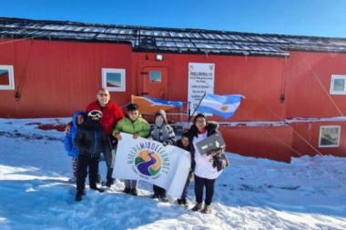 En la escuela antártica se creó el primer laboratorio informático