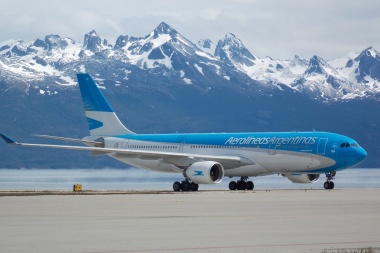 Duplicarán la cantidad de vuelos semanales a Ushuaia para la temporada invernal