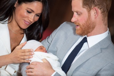 Presentaron en sociedad a Archie Harrison, el hijo del príncipe Harry y Meghan Markle