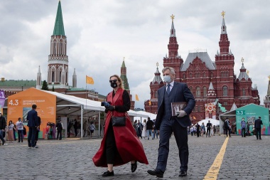Semana no laboral en Rusia para frenar el brote de Covid