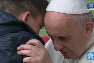 "Mi papá era ateo y murió ¿él estará en el cielo?", la pregunta de un nene 10 años al papa Francisco que conmovió a todos