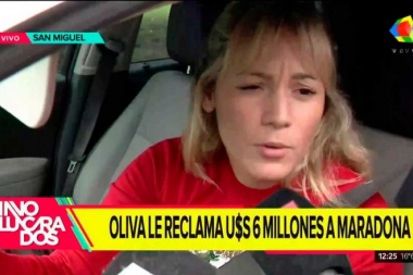Rocío Oliva sobre su reencuentro con Maradona: "Con Diego está todo bien"