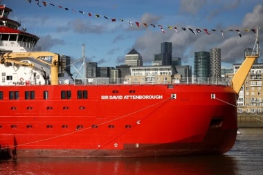 Islas Malvinas: detectan un buque británico que navegó de manera ilegal por aguas argentinas