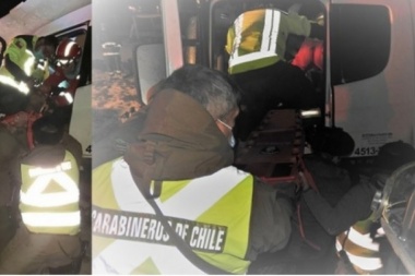 Camionero argentino despistó y quedó atrapado cerca de Cerro Sombrero, Chile: tenía hipotermia