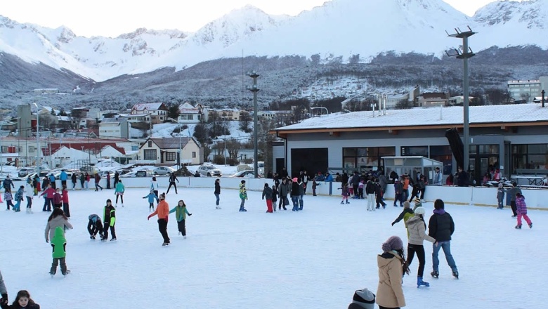 Por fiesta de invierno el 4 de julio la pista de patinaje y los patines serán gratuitos desde las 18 horas