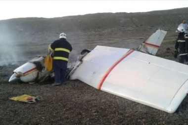 Cayó una avioneta en Península Valdés y hay dos muertos