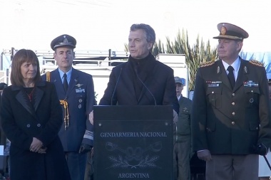 Macri respaldó la labor de la Gendarmería contra el narcotráfico