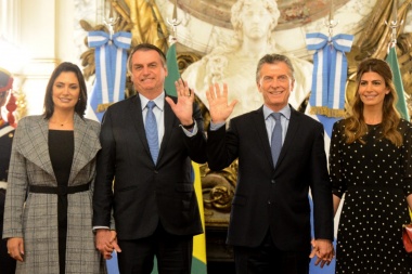 Bolsonaro llegó a la Argentina y respaldó a Macri: "Tenemos prácticamente los mismos ideales"