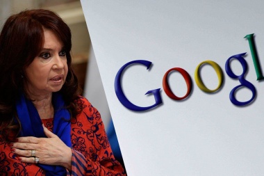 Cristina Fernández de Kirchner demanda a Google