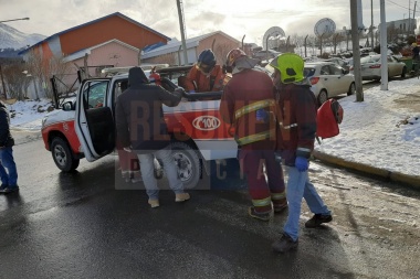 Tres obreros cayeron desde un quinto piso de altura en una construcción en Ushuaia