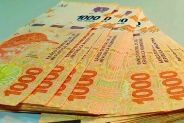 Billetes de 1.000 pesos falsificados despiertan alerta
