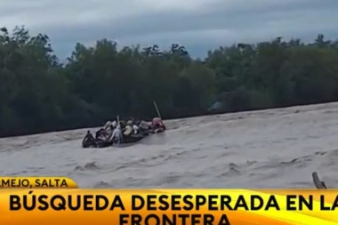 Se pinchó un gomón en el que viajaban 20 personas en Salta: hay seis desaparecidos