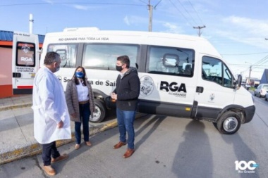El Municipio adquirió un nuevo vehículo para trasladar a pacientes del “Mamá Margarita”