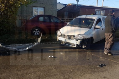 Violento accidente de tránsito, uno de los involucrados se fugó del lugar