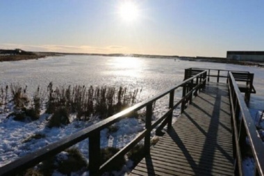 Laguna de los Patos: se advierte que está prohibido realizar actividades invernales