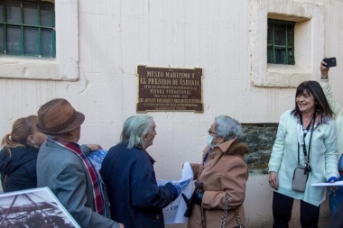 Conmemoraron los 120 años de la colocación de la piedra fundacional del Presidio de Ushuaia.