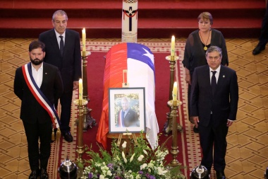 Chile despidió a Sebastián Piñera en un funeral de Estado: “Siempre puso al país por delante y nunca se dejó llevar por el fanatismo”, dijo Boric
